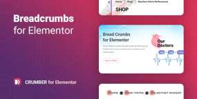 Crumber面包屑页面编辑元素Elementor组件