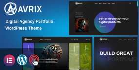Avrix网站开发&品牌运营机构网站模板WordPress主题