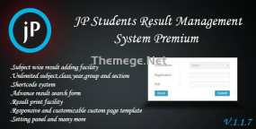JP Result学生成绩管理系统WordPress插件V1.1.7