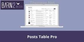 Posts Table Pro(v3.3.5)文章表格生成器WordPress插件