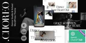 Choreo舞蹈工作室&舞蹈培训学校网站WordPress主题
