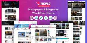 TNews明星八卦新闻WordPress主题v1.1.1 | 娱乐圈新闻网模板