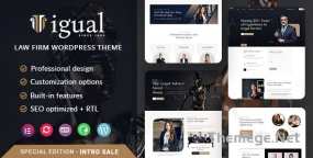 Igual(v2.0.2)律师事务所网站模板WordPress主题
