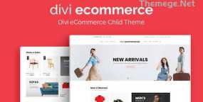 Divi Ecommerce破解版V1.3.5 Divi电子商务网站子主题