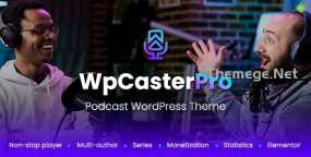 WpCasterPro(v2.0)多用途WordPress播客音乐网主题|带变现系统