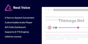 Real Voice(v1.26)文字转语音/文章朗读WordPress插件