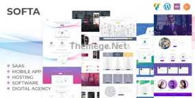 Softa手机APP和SaaS软件开发网站WordPress主题V1.3.7