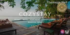 CozyStay WordPress主题_豪华度假酒店预订网站模板