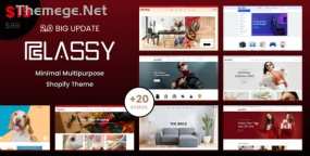 Classy含20组演示电子商务网站Shopify主题V2.1.4