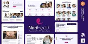NariHealth(v1.0.6)妇科生育&女性健康咨询WordPress主题