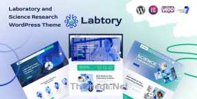 Labtory(v1.0.7)病毒研究所和科研机构WordPress主题