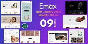Emax珠宝首饰销售网店Shopify主题