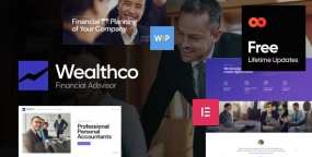 WealthCo v2.18|金融理财咨询和风投机构WordPress主题