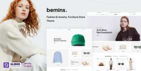 Bemins时装珠宝和家具店WordPress主题