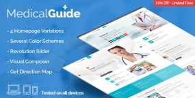 MedicalGuide健康和医疗网站WordPress主题V3.0.1