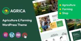 Agrica农业生产基地和农业加工厂WordPress主题V1.0.1