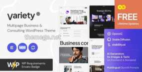 Variety(v1.5)财税保险金融咨询网WordPress主题