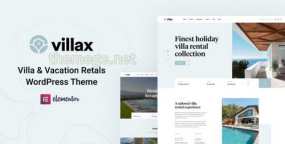 Villax(v1.2.1)别墅度假村预订租赁网WordPress主题