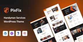PixFix修车网和家政维修服务网WordPress主题V1.0