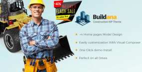 Buildana建筑施工监理单位&建筑公司WordPress主题V1.6