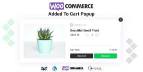 WooCommerce Added To Cart Popup弹窗加购插件v1.4.1