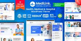 Medilink医疗机构和医疗保健类WordPress主题V2.0.6