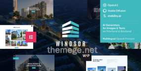 Windsor v2.13 WordPress公寓大楼房地产网站主题