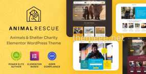 Animal Rescue动物收容所网站WordPress主题v1.0.7
