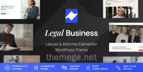 Legal Business律师事务所和诉讼咨询网WordPress主题v1.0.6