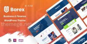 Borex财税咨询和金融投资咨询网WordPress主题V1.1.7