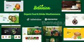 Botanica零食饮料销售平台网站模板WordPress主题v1.2.0