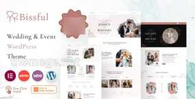 Bissful婚礼和婚庆活动策划网WordPress主题v1.3