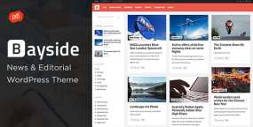 Bayside新闻编辑网站模板WordPress主题V2.7