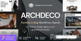 Archdeco(v1.0.9)现代室内设计网WordPress主题
