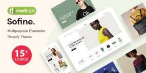 Sofine女装销售独立网店Shopify主题