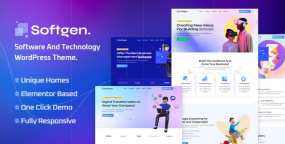 Softgen WordPress主题_IT软硬件开发企业网站模板