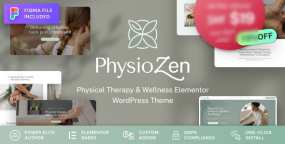 PhysioZen修复版(v1.1.1)针灸按摩和物理治疗WordPress主题