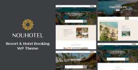 NOUHOTEL度假村和酒店预订WordPress主题