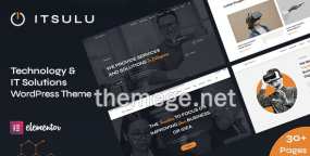 ITSulu WordPress主题_高新技术和IT解决方案网站