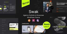 Swak企业设计作品案例网WordPress主题v1.0.2