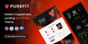 Purefit营养补剂&减肥产品销售网WordPress主题