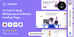 Sofbox软件产品和SaaS服务落地页WordPress主题V5.0.4