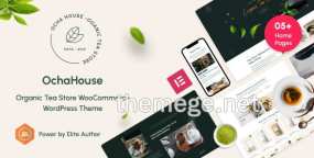 OchaHouse茶叶销售网/茶园/制茶厂网站WordPress主题v2.2.8
