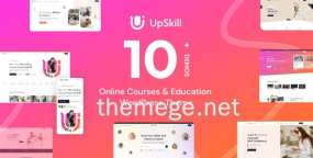 UpSkill_WordPress主题_在线学习课程销售网站模板
