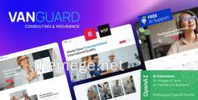Vanguard财税咨询和保险公司网站WordPress主题