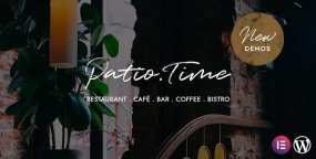 PatioTime破解版v2.0 | 高端餐厅网站模板WordPress主题