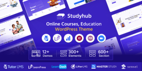 Studyhub(v1.1.8)教育机构和在线课程网WordPress主题
