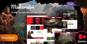 Maharatri（v1.2）印度教寺庙网WordPress主题