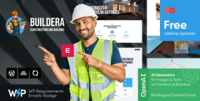 Buildera（v1.1）房屋维修企业网WordPress主题