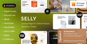 Selly破解版(v1.2)多用途产品推介落地页WordPress主题